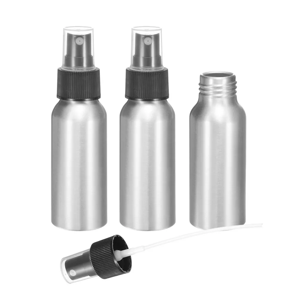Chai xịt phun sương mini bằng nhôm mịn có thể tái sử dụng 60ml (2oz)