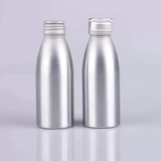 Chai rượu nhôm mini 100ml dành cho rượu du lịch